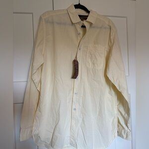 Pronto Uomo Light Yellow Casual Button Down Shirt